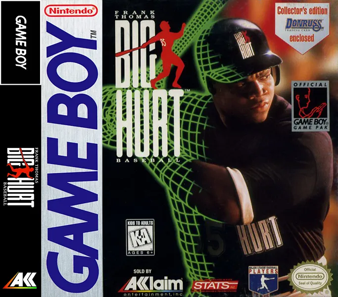 Frank Thomas Big Hurt Baseball box art