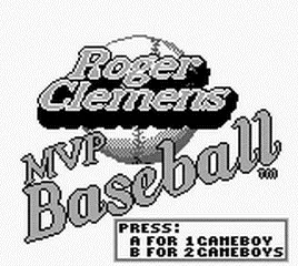 Roger Clemens' MVP Baseball screenshot