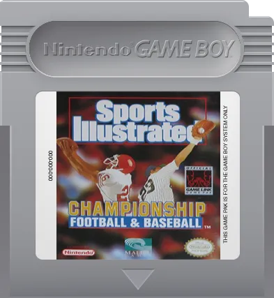 Sports Illustrated: Championship Football & Baseball cart
