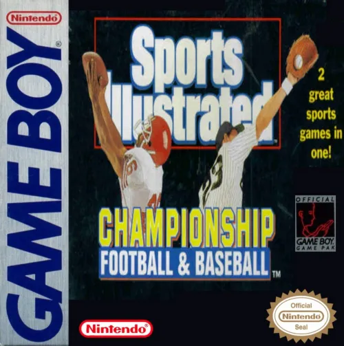 Sports Illustrated: Championship Football & Baseball box art