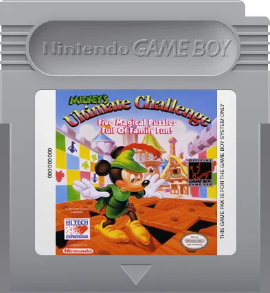 Mickey's Ultimate Challenge cart