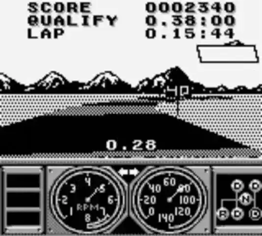 Backdrop artwork for Race Drivin'