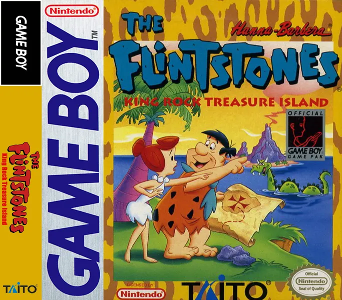 The Flintstones: King Rock Treasure Island box art