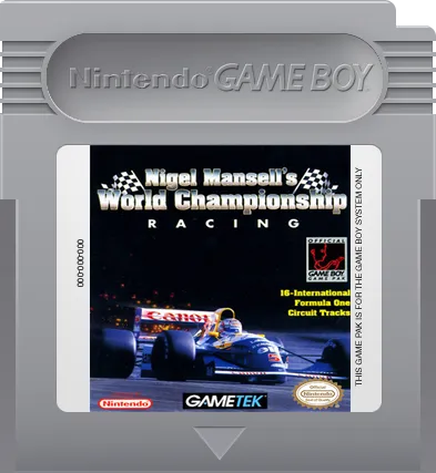 Nigel Mansell's World Championship Racing cart