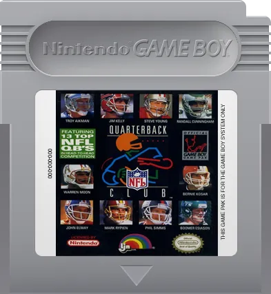 NFL Quarterback Club cart