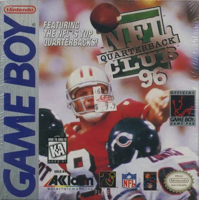 NFL Quarterback Club 96 box art