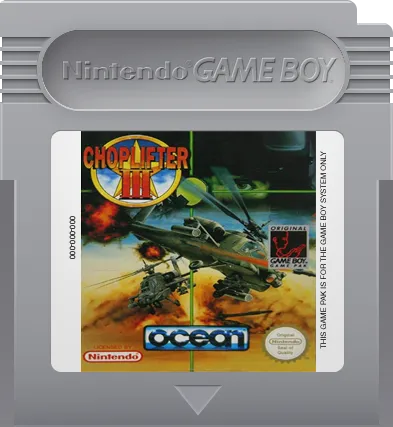 Choplifter III cart
