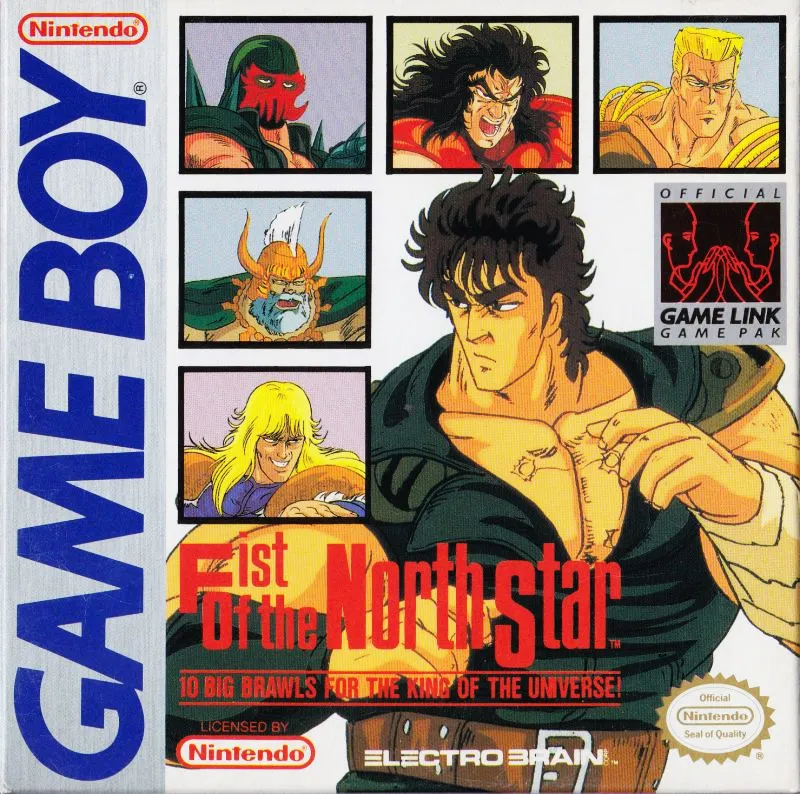Fist of the North Star: 10 Big Brawls for the King of the Universe! cover art for Nintendo Game Boy
