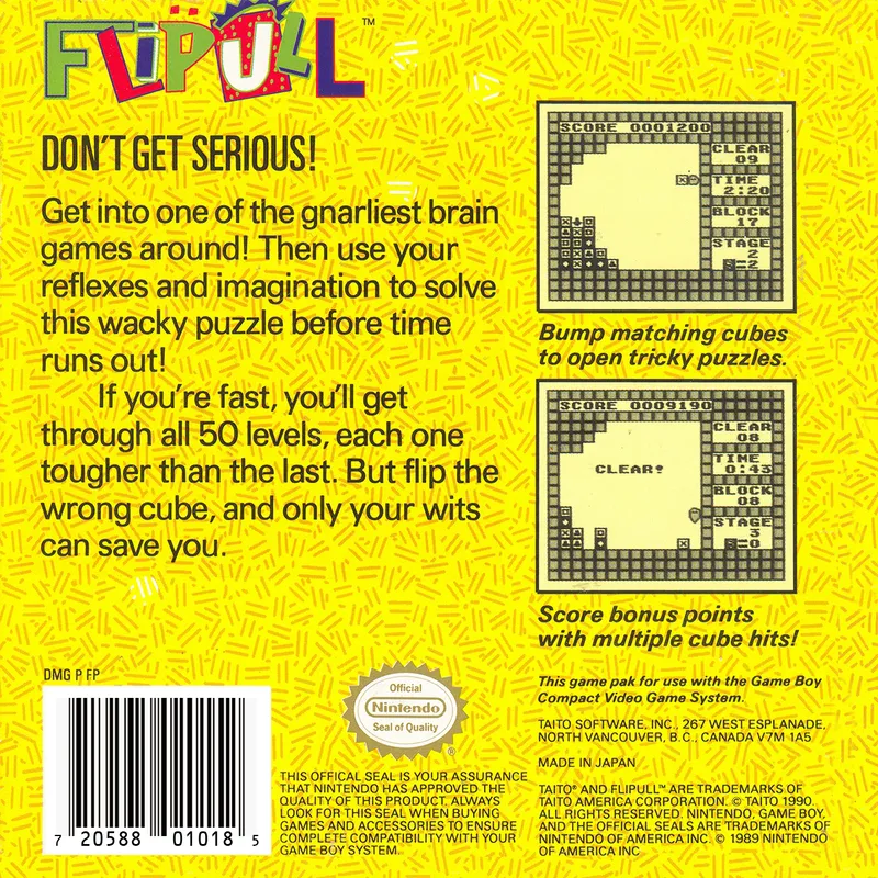 Flipull box back