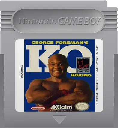 George Foreman's KO Boxing cart