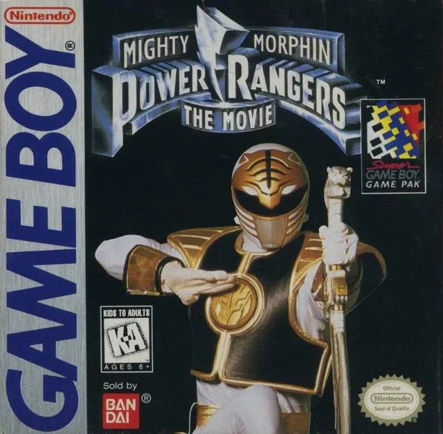 Mighty Morphin Power Rangers: The Movie box art