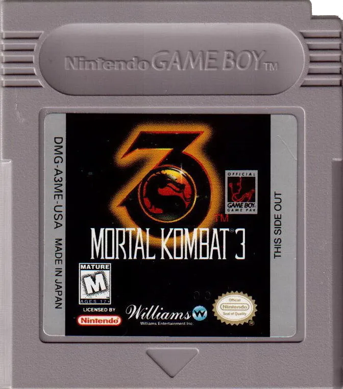 Mortal Kombat 3 cart