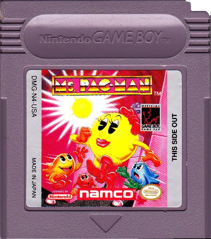 Ms. Pac-Man cart