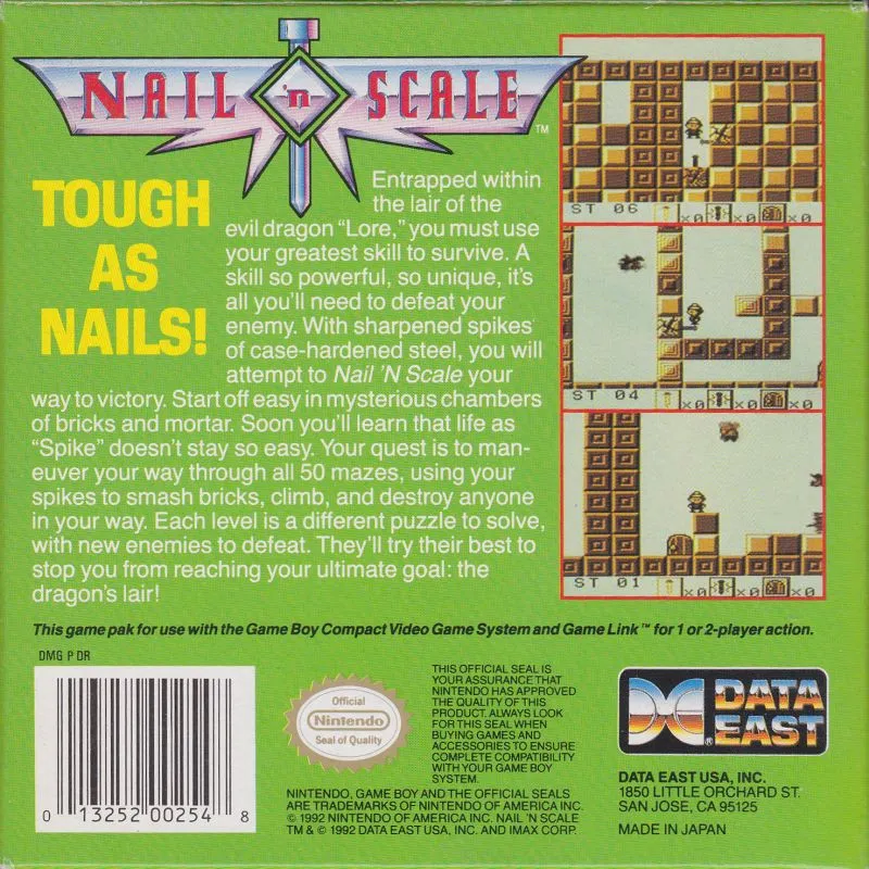 Nail 'n' Scale box back