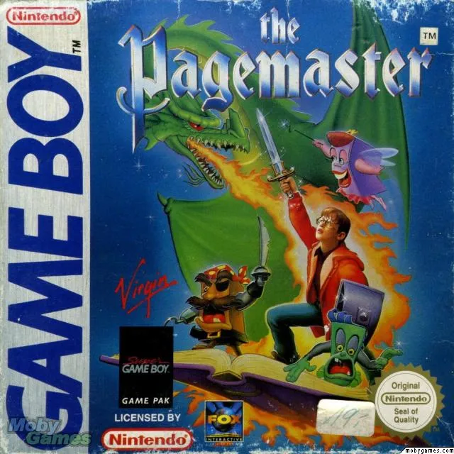 The Pagemaster box art