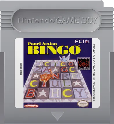 Panel Action Bingo cart