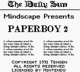 Paperboy 2 screenshot