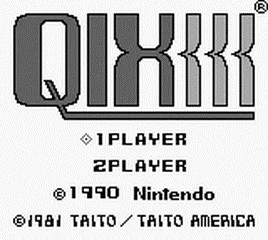 Qix screenshot