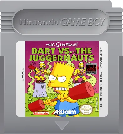 The Simpsons: Bart vs. the Juggernauts cart