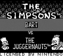 The Simpsons: Bart vs. the Juggernauts screenshot