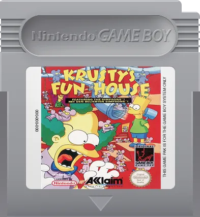 Krusty's Fun House cart
