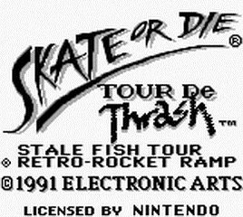 Skate Or Die: Tour de Thrash screenshot