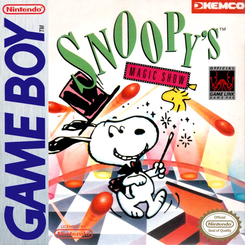 Snoopy's Magic Show box art