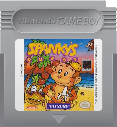 Spanky's Quest cart