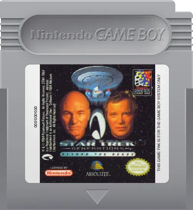 Star Trek Generations: Beyond the Nexus cart