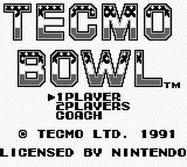 Tecmo Bowl screenshot