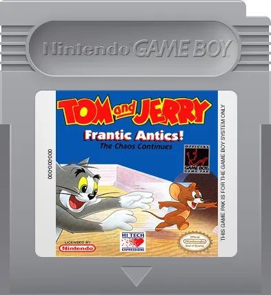 Tom and Jerry: Frantic Antics cart