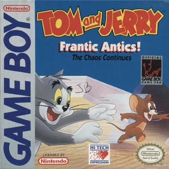Tom and Jerry: Frantic Antics box art