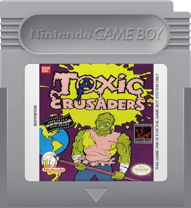 Toxic Crusaders cart
