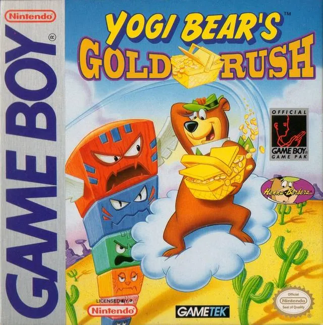 Yogi Bear's Gold Rush box art