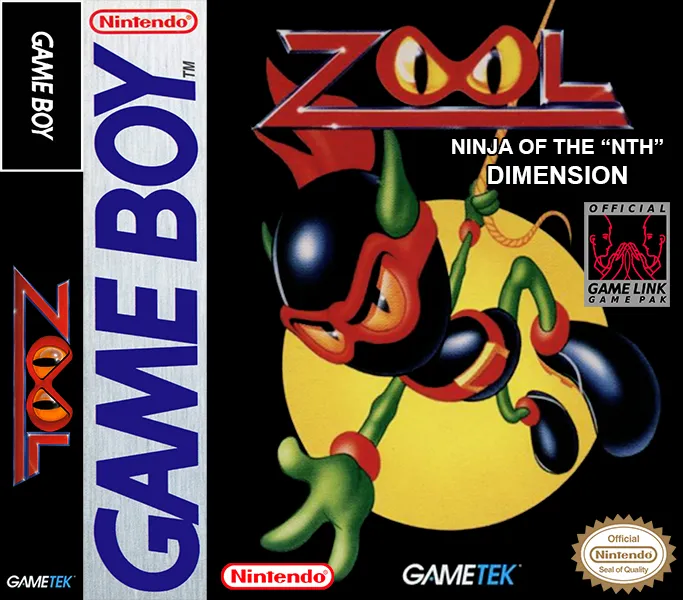 Zool: Ninja of the 'Nth' Dimension box art