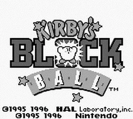 Kirby's Block Ball screenshot