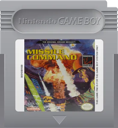 Missile Command cart