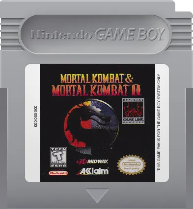 Mortal Kombat & Mortal Kombat II cart
