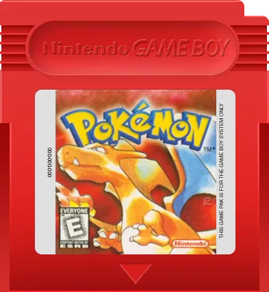 Pokémon Red Version cart