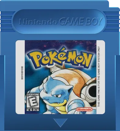 Pokémon Blue Version cart
