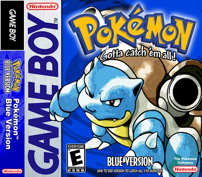 Pokémon Blue Version box art
