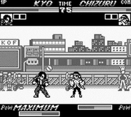 Backdrop artwork for The King of Fighters: Heat of Battle