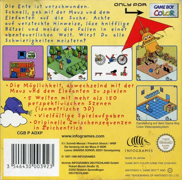 Die Maus box back