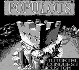 Populous screenshot