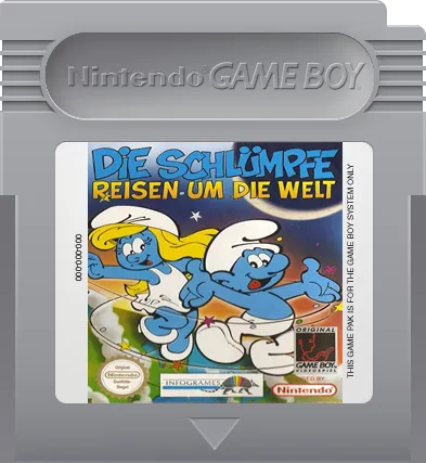 The Smurfs Travel The World cart