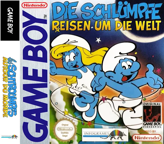 The Smurfs Travel The World box art
