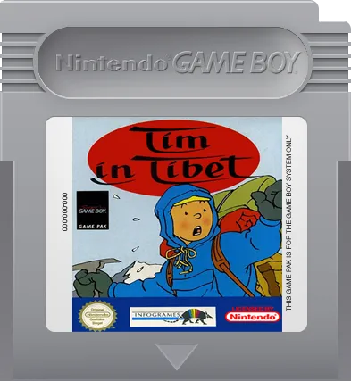 Tintin in Tibet cart