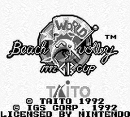 World Beach Volley: 1992 GB Cup screenshot