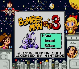 Bomberman GB 3 screenshot