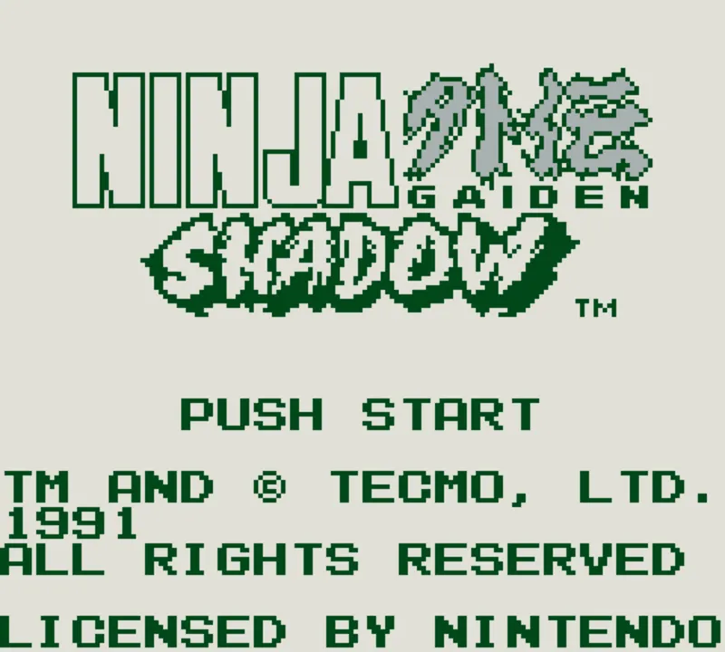 Ninja Gaiden Shadow screenshot